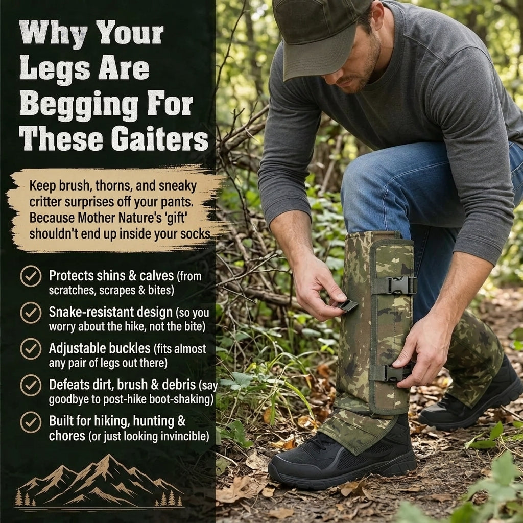 COVASO™ Snake-Resistant Gaiters