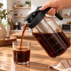 COVASO™ 64 oz Glass Mason Cold Brew Jar